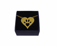 Load image into Gallery viewer, Furever Pawprints Necklace
